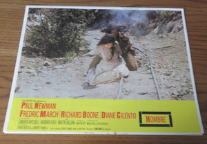 Hombre  Original Lobby Card #4  1966 Paul Newman  Richard Boone Diane Cilento