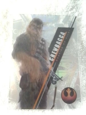 2016 Topps Star Wars High Tek Chewbacca SW-88. - Image 1 of 4