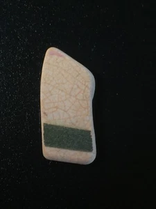 Sea Pottery Shard USA Eastern Shore Maryland Chesapeake Bay UD70 - Bild 1 von 4