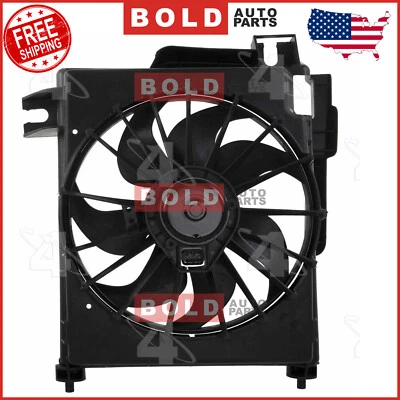 A/C Condenser Fan Assembly Four Seasons 75565 For Dodge Ram 1500 2500 3500 4000 - Image 1 of 4