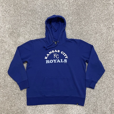 Kansas City Royals Sweater Women Extra Large XL Hooded Forty Seven MLB Baseball Cover