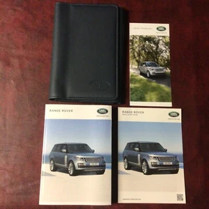 2021 LAND RANGE ROVER FULL SIZE OWNERS MANUAL BOOKS REF GUIDE DIESEL SUP CASE - Picture 1 of 5