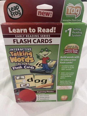 LeapFrog TAG Book Interactive Talking Words Factory & Flash Cards - Image 1 of 4