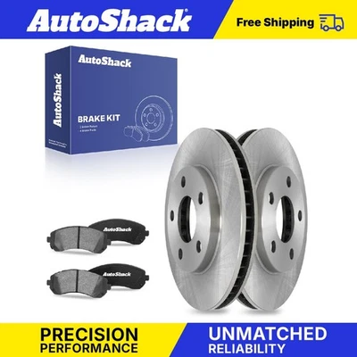 Front Brake Rotors Ceramic Pads for Olds Silhouette Pontiac Montana 3.4L - Image 1 of 4