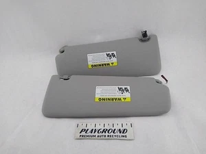 BMW 328i E90 Sedan Pair Of Sun Visors With Vanity Mirrors Fits 2006-2015 07 08 - Picture 1 of 12