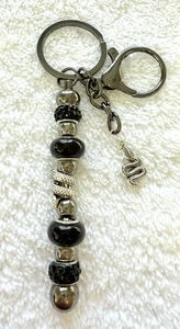 Taylor Swift "Reputation" Inspired Handmade Beaded Keychain-Gifts for Swifties - Picture 1 of 3