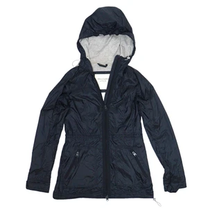 Abercrombie Fitch Jacket Nylon Coat Parka Windbreaker Insulated Women Medium - Picture 1 of 8
