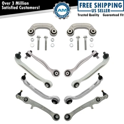 Kit de suspensão dianteira compatível com 2006-2011 Audi A6 2005-2011 A6 Quattro 2007-2011 S6 - Imagem 1 de 4