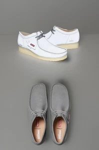 Supreme®/Clarks Originals™ Reflective Wallabee™| Silver| Men’s 10.5 - Picture 1 of 4