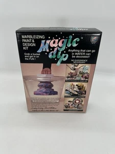 Vintage 1994 Magic Dip Marbleizing Paint & Design Kit As Seen On TV RARE New - Picture 1 of 3