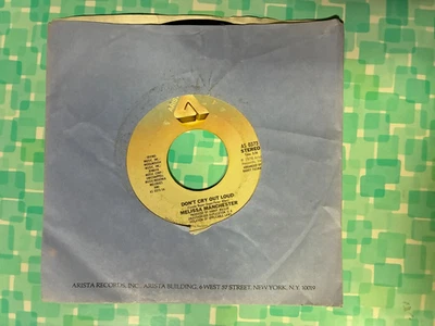 Melissa Manchester, Don't Cry Out Loud / We Had This Time, 1978 Arista 45 - Image 1 of 3
