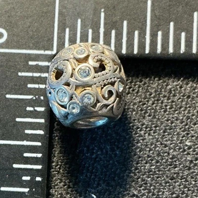 Dije de cuentas con joyas CHAM 925 CN de plata de ley CHAMILIA Foto 1 de 4