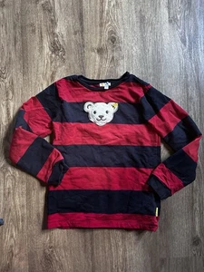 Steiff Pullover Sweatshirt Quietsche Teddy rot Gr. 122 Junge Mädchen - Bild 1 von 3