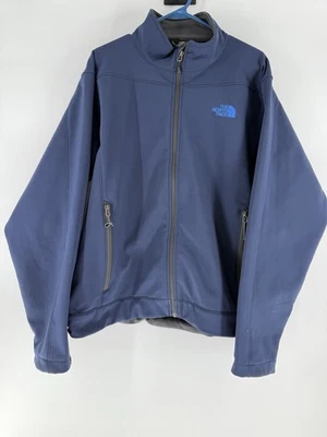 Vintage YKK The North Face Navy Blue Softshell Full Zip Jacket Men’s Size Large - Image 1 of 4