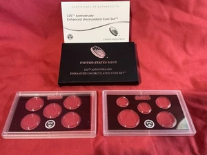 2017-S US Mint 225th Enhanced Anniv. Set Box & COA, Coin Lenses  “No Coins” !!! - Picture 1 of 4