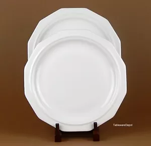 Pfaltzgraff, HERITAGE WHITE, Set of 2 Dinner Plates, SUPERB+ Condition! - Picture 1 of 2