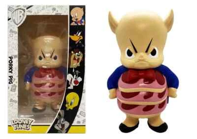 Figura de vinilo Looney Tunes Get Animated x Chino Lam Porky pig Foto 1 de 2