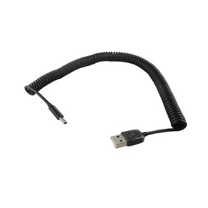 USB 3.1 Type C Male To 2.0 A Male Spiral Coiled Data Sync Adapter Cable 10ft/3m - Picture 1 of 4