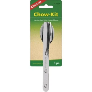 (3)-Coghlans 3-Piece Stainless Steel Knife, Fork, & Spoon Chow Kit Model: 721BP - Picture 1 of 1
