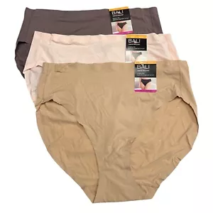 Bali Comfort Revolution Hi-Cut Panties L 7 LARGE Easylite DFEL62 NWT 3 Pack - Picture 1 of 4