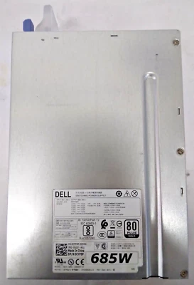 Used Dell Precision T5610 T5810 T7810 685W Server Power Supply Unit CYP9P Tested - Image 1 of 4