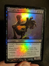 1x Geralf's Messenger FOIL LP - MTG Dark Ascension Rare x1