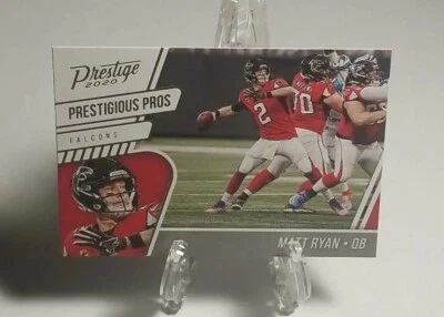 Matt Ryan 2020 Panini Prestige Insert #PP-MR Prestigious Pros Atlanta Falcons - Image 1 of 2