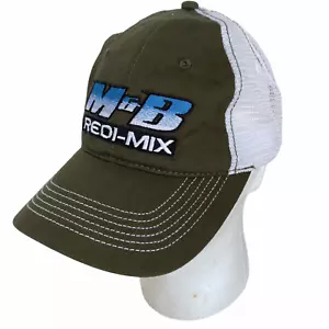 Gorra District DT Malla Marrón Bajo Perfil No Estructurada Béisbol Camionero Logo - Imagen 1 de 7