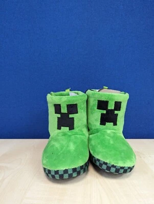 DIVASWORLD Minecraft Kleinkind Stiefel Jungen Indoor Haus Schuh Kriecher Haus Haus Neuheit Geschenk