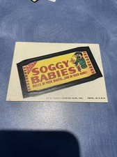 1974 Topps Wacky Packages Series 7th Series SOGGY BABIES