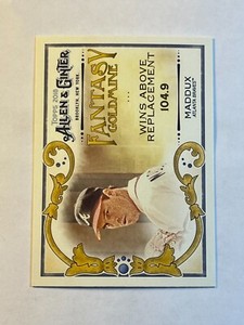 Greg Maddux 2018 Topps Allen & Ginter Fantasy Goldmine Insert #FG-15 Braves