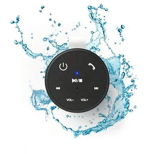 Portable Water Resistant Black Bluetooth Speaker - Picture 1 of 8