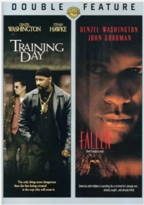 Double Feature Training Day Fallen 2-Dvd Set Video Movies Denzel Washington R - Image 1 of 3