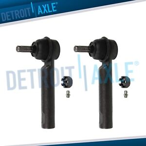 Front Outer Tie Rods Assembly for 2009-2013 Toyota Corolla Matrix Pontiac Vibe
