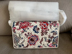 NUEVO CON ETIQUETAS Tory Burch CARTERA ESTAMPADA FLAMING BANDOLERA Bolso en Happy Times 52454 - Imagen 1 de 9