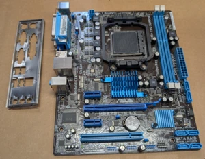 ASUS M5A78L-M LX AM3+ CPU Motherboard with I/O Shield, CPU Bracket - Picture 1 of 6