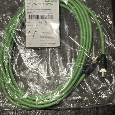 MURR ELEKTRONIK 7000-44511-7940500 Shielded Ethernet Pur 2x2vawg22  5m - Image 1 of 4