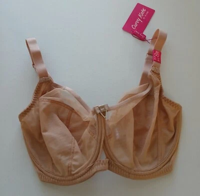 Curvy Kate Bra 30J Victoria Balcony Beige Lace Unlined Underwire Sexy CK9001 New — 第 1/4 张图片