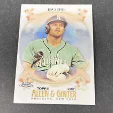 2021 Topps Allen & Ginter Chrome Jake Bauers #248 Base Set Card Seattle Mariners