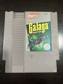 Galaga: Demons of Death nintendo Entertainment System authentic cartridge NES