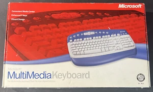 MultiMedia Keyboard Microsoft K4900001 Wired Keyboard NEW in Box - Picture 1 of 3