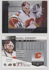 2009-10 Upper Deck Black Diamond Horizontal Variations Miikka Kiprusoff #BD7
