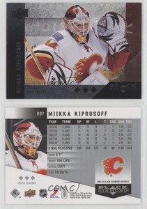 2009-10 Upper Deck Black Diamond Horizontal Variations Miikka Kiprusoff #BD7