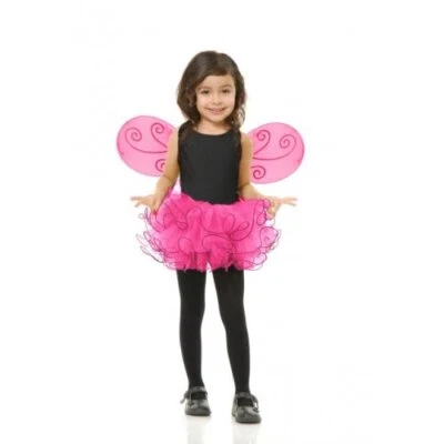 Conjunto Tutú Pixie Hada Elegante Vestir Halloween Niño Disfraz Accesorio 6 COLORES Foto 1 de 2