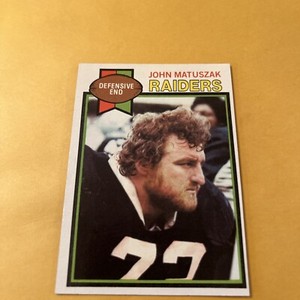 1979 Topps John Matuszak Oakland Raiders 108 Free Shipping 