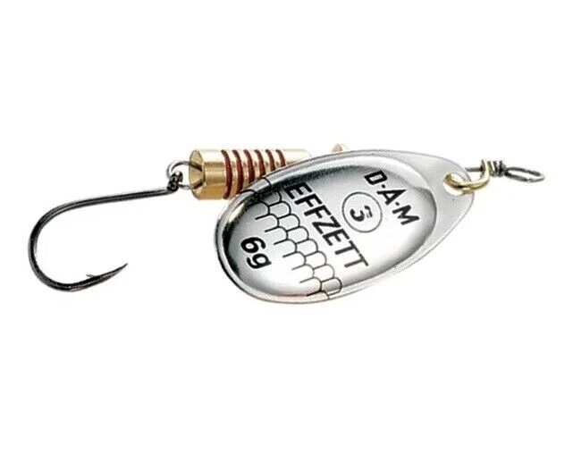DAM Effzett FZ Spinner mit Einfachhaken Silber Gr. 3 / 6g - Bild 1 von 1