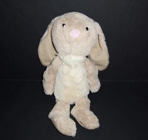 16" Circo Tan Bunny Rabbit Plush Cream White Pink Nose Stuffed Animal Toy Soft - Picture 1 of 2