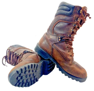 Guide Gear Aqua Plus Sz 9 Thinsulate Ultra Brown Leather Monolithic Field Boots - Picture 1 of 24