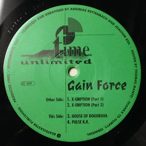 Gain Force EP 2 Vinyl Single 12inch NEAR MINT Time unlimited - Bild 1 von 1