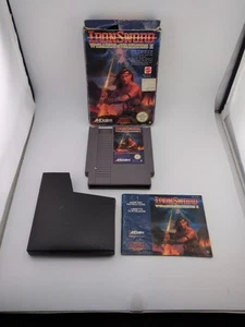 Iron Sword - Wizards & Warriors 2 Nintendo Entertainment System NES PAL A Game - Picture 1 of 16
